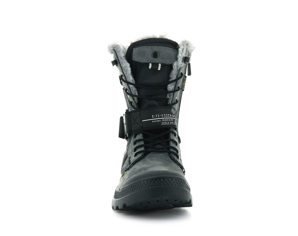 Botas De Invierno Palladium PAMPA EUROPA TACTICAL Mujer Negras | Costa Rica-71039